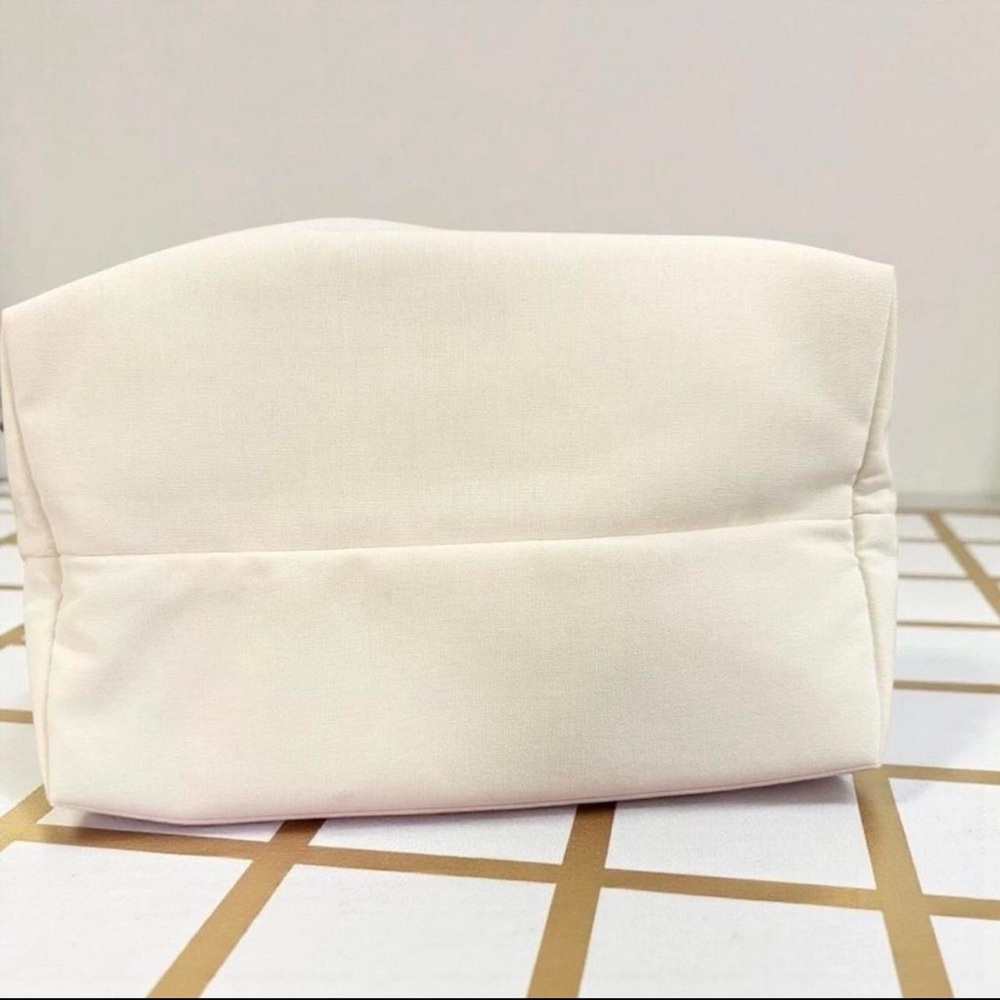 Dolce & Gabbana Devotion Limited Ivory White Evening Clutch Cosmetic Bag Pouch - Picture 5 of 6